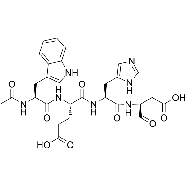 Ac-Trp-Glu-His-Asp-Aldehyde 189275-71-6